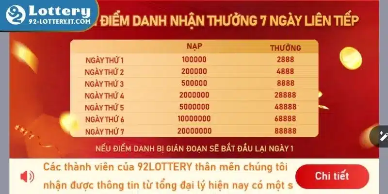 Tổng hợp ưu đãi khủng tại nhà cái